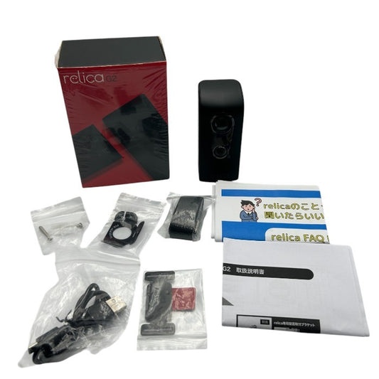 relica G2 リリカ モバイルスマートカメラ 防犯 見守りカメラ ワイヤレス 工事不要 充電式 中古 W４