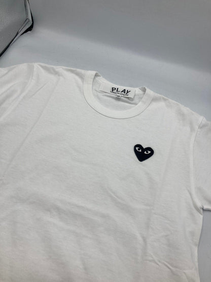 PLAY COMME des GARCONS プレイ コムデギャルソン ワンポイント Tシャツ AX-T064 サイズXS 中古 D4