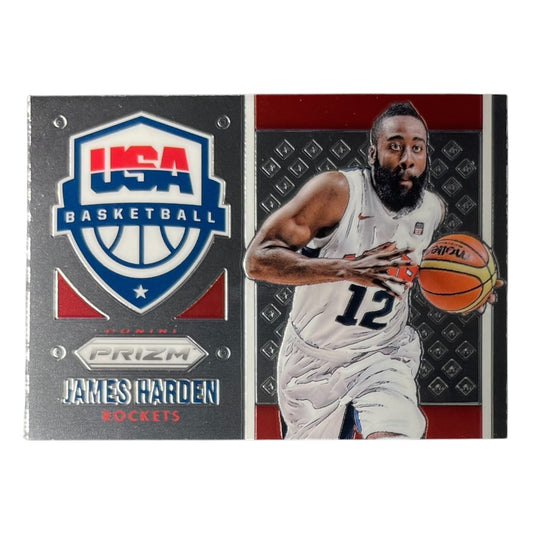 PANINI NBAカード PRIZM JAMES HARDEN ROCKETS #12 中古 IT2