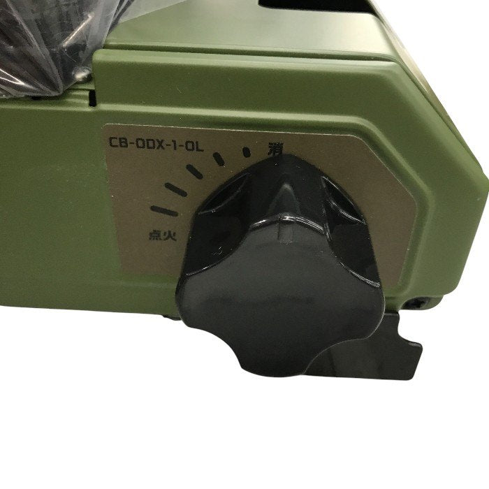 Iwatani イワタニ カセットコンロ カセットフー タフまるJr. オリーブ CB-ODX-JR 中古 Y1