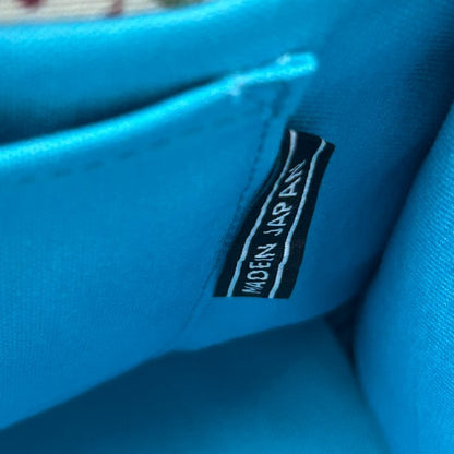 未使用品 Nostalgic Garage × ITALIAN DECOR FABRICS ノスタルジックガレージ トートバッグ イタリアンデコールファブリックス 鞄 ハンドメイド 日本製 中古 W４