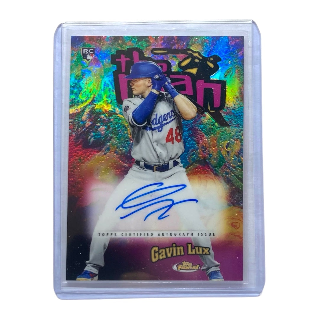 TOPPS MLBカード FINEST GAVIN LUX LOS ANGELES DODGERS #FTMA-GL 中古 IT2