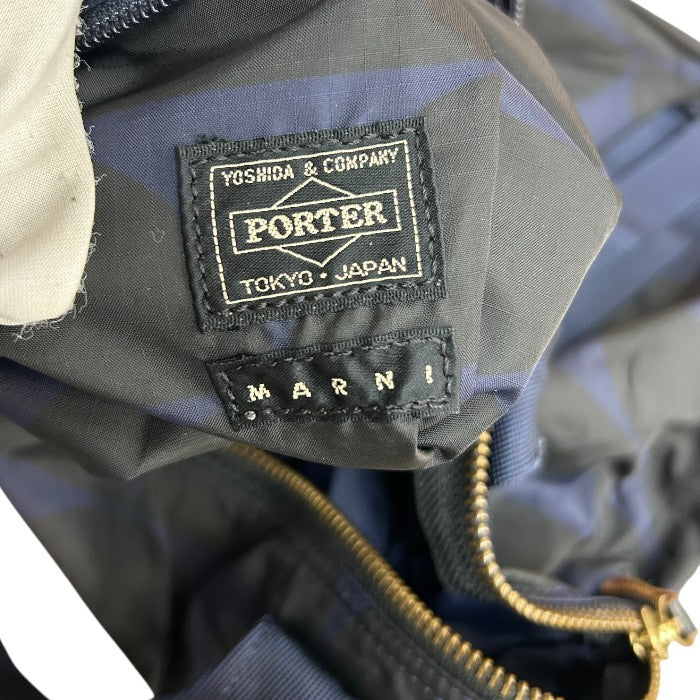 PORTER MARNI ポーター マルニ ナイロン 2WAY バッグ 鞄 リュックサック コラボ レディース ハンドバッグ かわいい 中古 W４