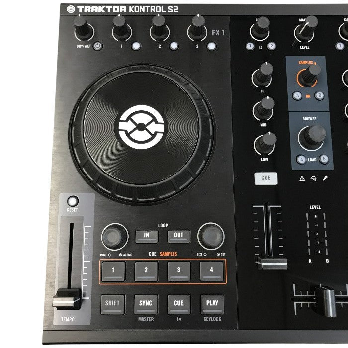 TRAKTOR KONTROL S2 DJコントローラー ブラック 2.1ch ホームパーティー NITKS2 中古 T1