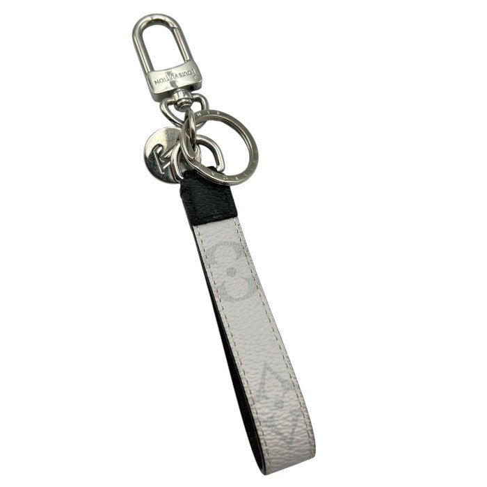 LOUIS VUITTON ルイ・ヴィトン ポルトクレ・ドラゴンヌ キーホルダー モノグラム・エクリプス M64168 ルイヴィトン ストラップ レディース メンズ ブランド 中古 W４