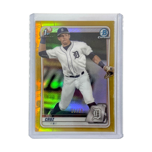 TOPPS MLBカード BOWMAN CHROME 1ST TREI CRUZ DETROIT TIGERS 36/50 #BD-11 中古 IT1