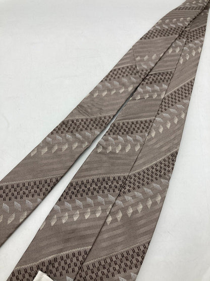 GIORGIO ARMANI ジョルジオアルマーニ レジメンタル ネクタイ シルク100％ 中古 D4