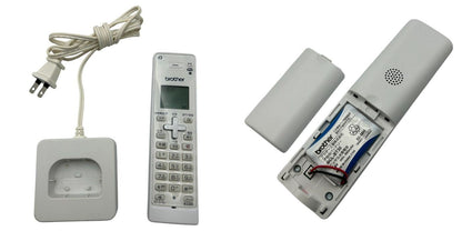 ブラザー プリンター A4 インクジェット複合機 MFC-J738DN FAX 電話機 子機1台付き 無線LAN brother プリビオ ファックス コピー ホワイト 中古 W４