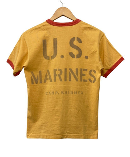 TOYS McCOY トイズマッコイ CAMP SHIBUYA リンガーTシャツ サイズS メンズ 中古 D4