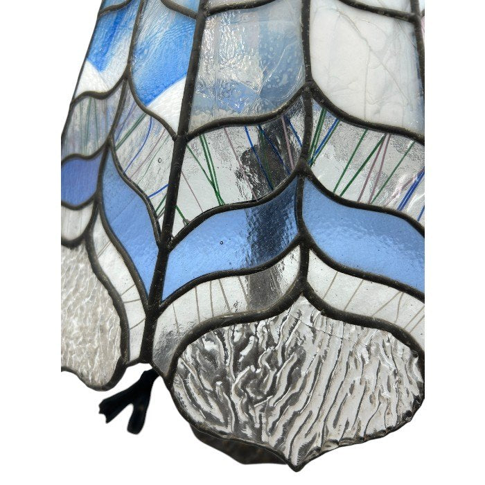 ステンドグラス ランプ ライト おしゃれ インテリア アンティーク調 中古 W４