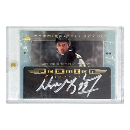 UPPER DECK NHLカード PREMIER COLLECTION WAYNE GRETZKY KINGS #PS-WG 中古 IT1