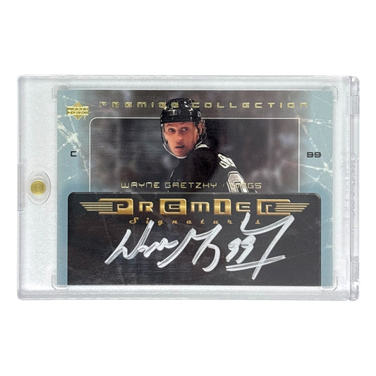 UPPER DECK NHLカード PREMIER COLLECTION WAYNE GRETZKY KINGS #PS-WG 中古 IT1