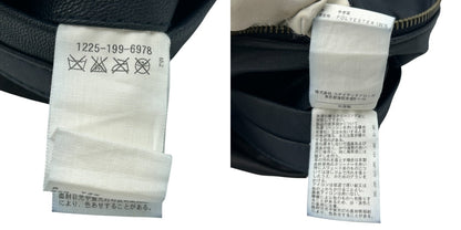 BEAUTY&YOUTH UNITED ARROWS シングルライダース ゴートレザージャケット メンズ M ビューティー＆ユース ユナイテッドアローズ 山羊革 ブラック 秋 アウター 中古 W４