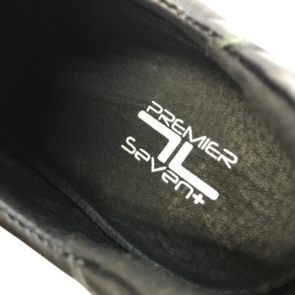 PREMIER SEVEN プレミアセブン KABUKU 2.0 スニーカー メンズ レザー 歌舞伎 Vibram 厚底 ビブラムソール ブラック 42サイズ(26.5～27.0cm) 中古 T1