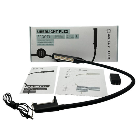 Reliable リライアブル タスクライト UberLight Flex 3200TL オーディオグレード レコード 最大600ルーメン ライト 中古 W４