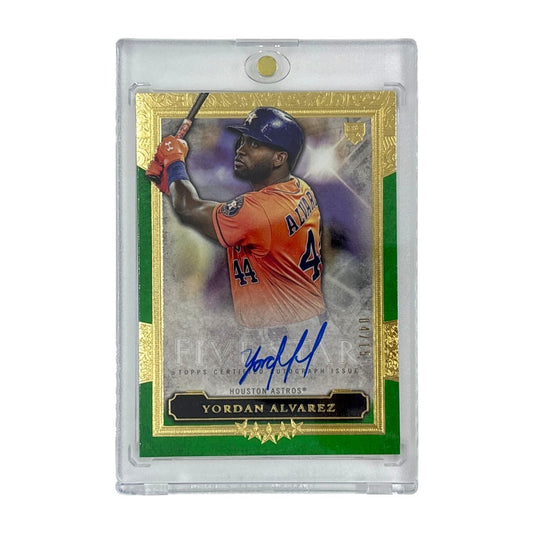 TOPPS MLBカード FIVE STAR YORDAN ALVAREZ HOUSTON ASTROS 04/15 #FSA-YA 中古 IT1
