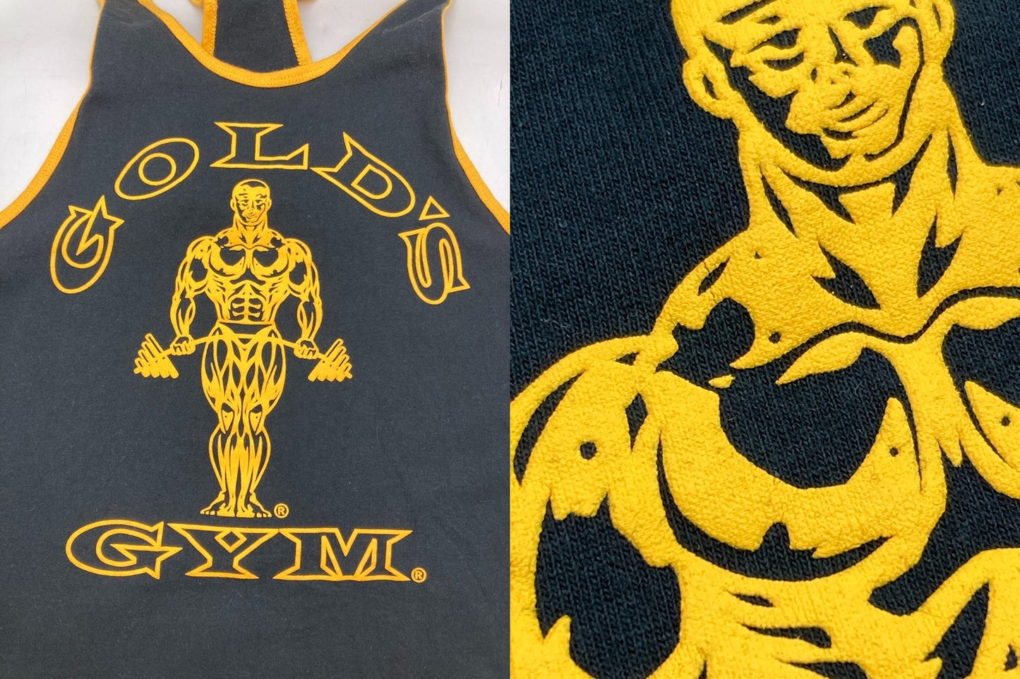 GOLD’S GYM ゴールドジム リンガータンクトップ サイズM メンズ 中古 D4
