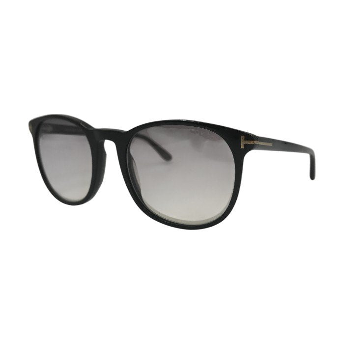 TOM FORD トムフォード Ansel サングラス メンズ ボストン アジアンフィット フルリム ブラック TF858 01C 中古 T1