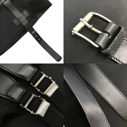 GUCCI グッチ シェリーライン バックパック ユニセックス キャンバス/レザー A4収納可 リュック ブラック 337075 中古 T1