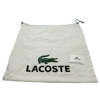 LACOSTE ラコステ トートバッグ 総柄 PVC ワニ柄 レディース 肩掛け 中古 W４