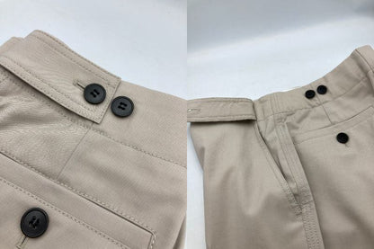 Theory セオリー ギャバジン ストレートワイドパンツ Tailor GAB WP401A サイズ0 中古 D4