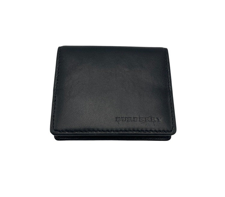 BURBBERRY バーバリー レザー コインケース/小銭入れ ブラック 中古 D4
