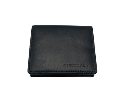 BURBBERRY バーバリー レザー コインケース/小銭入れ ブラック 中古 D4