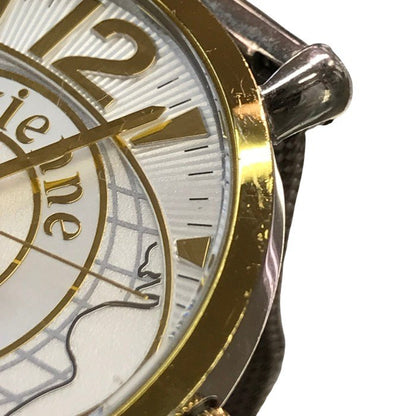 Vivienne Westwood ヴィヴィアンウエストウッド 腕時計 レディース クォーツ アナログ ワールドオーブ メッシュベルト シルバー/ゴールド VW-7565 中古 T1