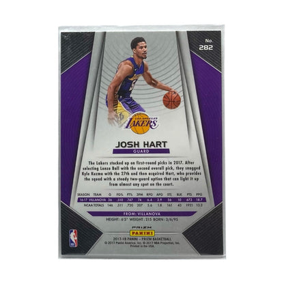 PANINI NBAカード PRIZM JOSH HART LOS ANGELES LAKERS #282 中古 IT2