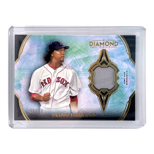 TOPPS MLBカード DIAMOND ICONS PEDRO MARTINEZ BOSTON RED SOX /10 #SPR-PM 中古 IT1