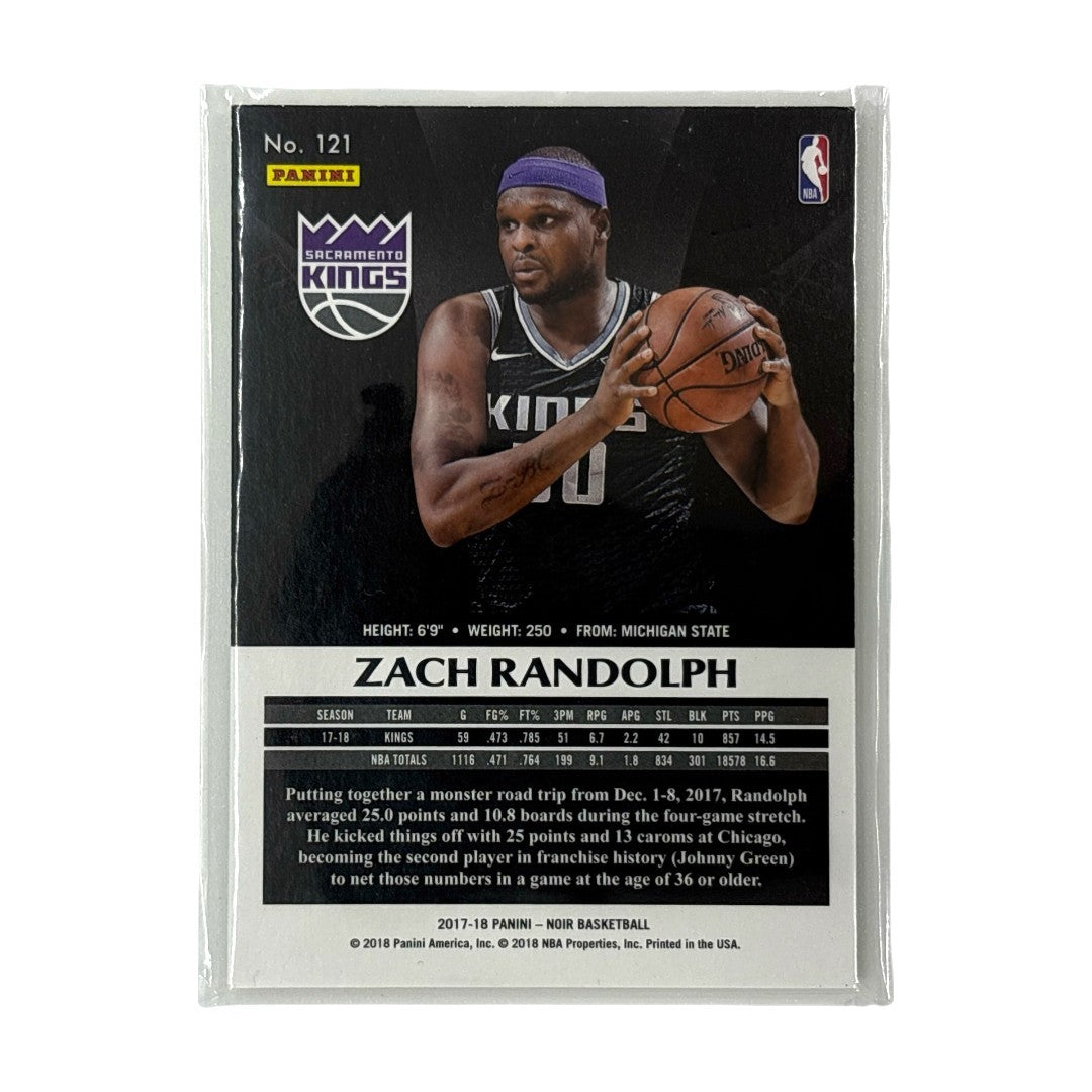 PANINI NBAカード NOIR ZACH RANDOLPH KINGS 11/25 #121 中古 IT1