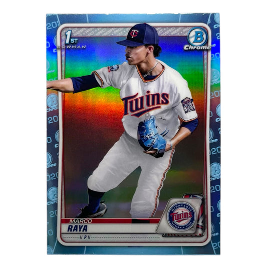 TOPPS MLBカード BOWMAN CHROME 1ST MARCO RAYA MINNESOTA TWINS #BD-63 中古 IT2