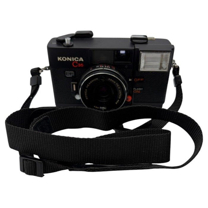 ジャンク品 Konica コニカ C35 EF フィルムカメラ カメラ コンパクト ヴィンテージ ピッカリコニカ 中古 W1