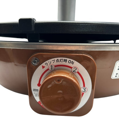 ザイグル ZAIGLE サークル炙輪 (あぶりん) NC-400 ブロンズゴールド 焼肉 煙少ない 油ハネ少ない ホットプレート 赤外線直火 中古 W４