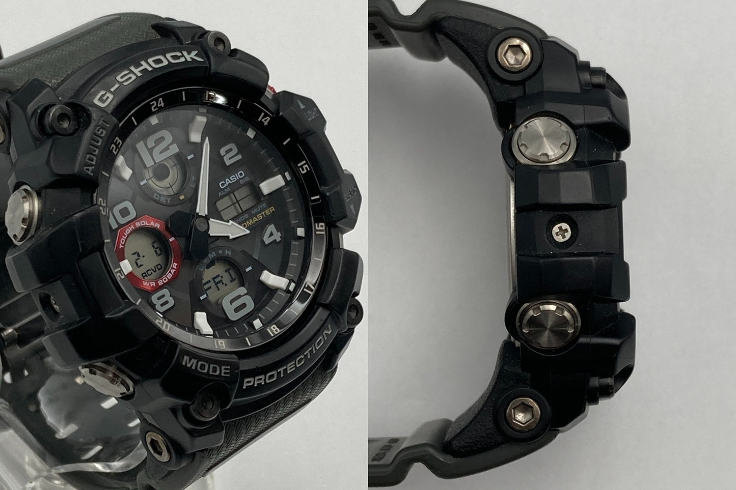 CASIO カシオ Gショック マスターオブG マッドマスター タフソーラー 腕時計 GWG-100-1A8JF メンズ 中古 D4