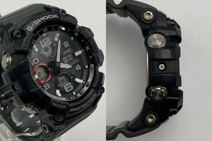 CASIO カシオ Gショック マスターオブG マッドマスター タフソーラー 腕時計 GWG-100-1A8JF メンズ 中古 D4