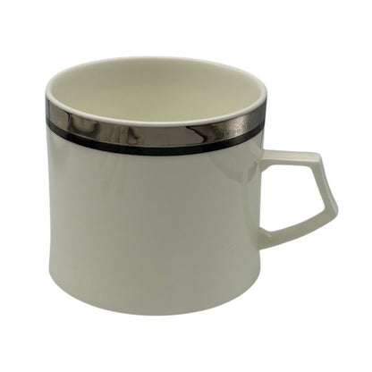 Narumi ナルミ mikasa ミカサ ソリチュード カップ&ソーサー 6客 セット 洋食器 おしゃれ 珈琲 コーヒー 中古 W1