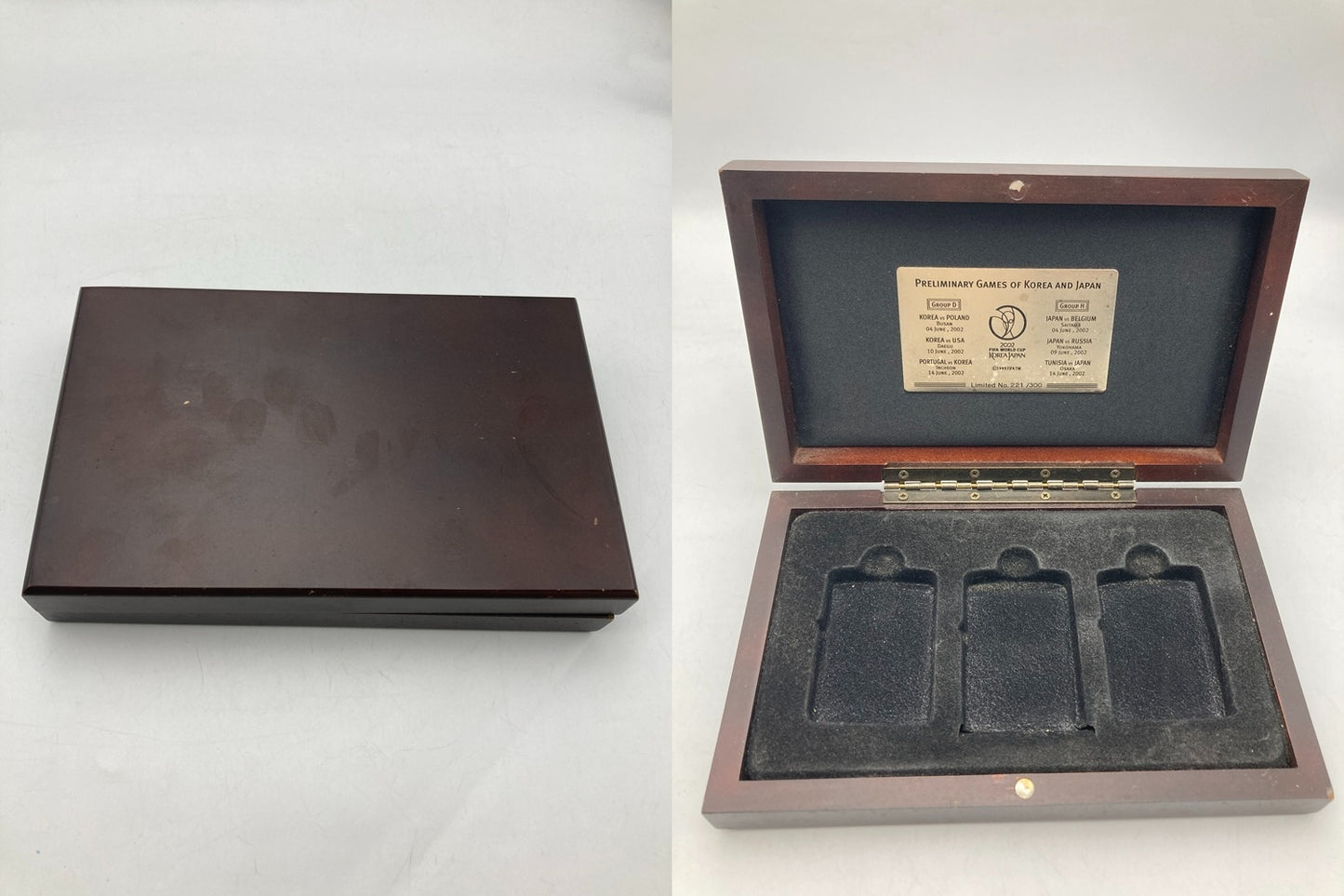 Zippo 日韓ワールドカップ 2002 ジッポーライター 3点セット 中古 D4