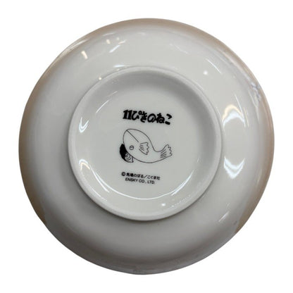 未使用品 エンスカイ 11ぴきのねこの皿 麺どんぶりとレンゲセット ラーメン 食器 馬場のぼる こぐま社 キャラクター 中古 W４