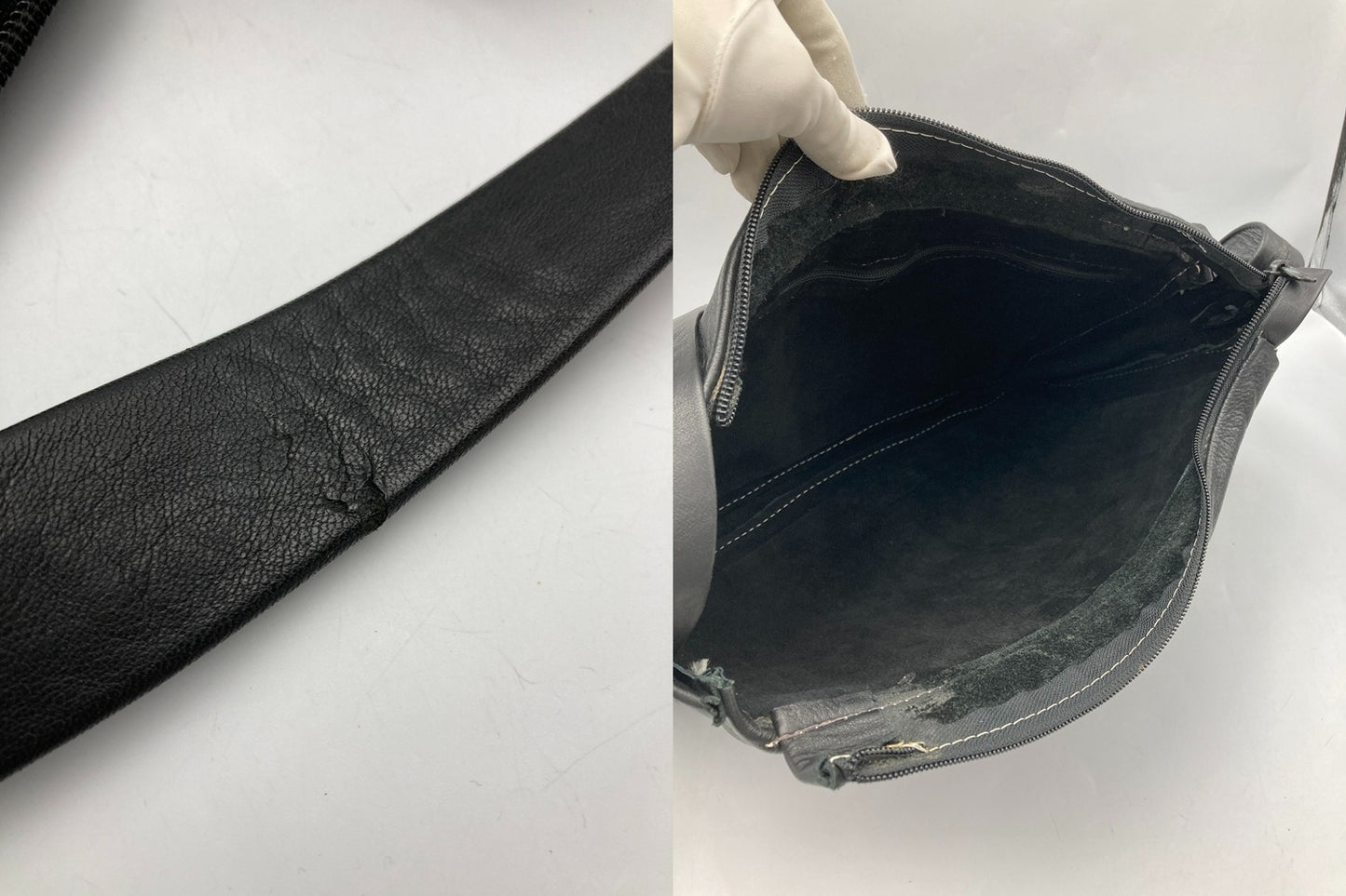 ORTEGA’S オルテガ チマヨ レザー ショルダーバッグ 中古 D4