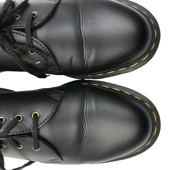 Dr.Martens ドクターマーチン 3ホールシューズ 14046 メンズ UK7 26cm ブラック 革靴 レザー カジュアル 中古 KW1