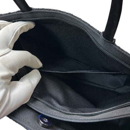 IWASA イワサ 岩佐 ブラック フォーマルバッグ 鞄 お葬式 入学式 卒業式 レディース 花柄 中古 W４