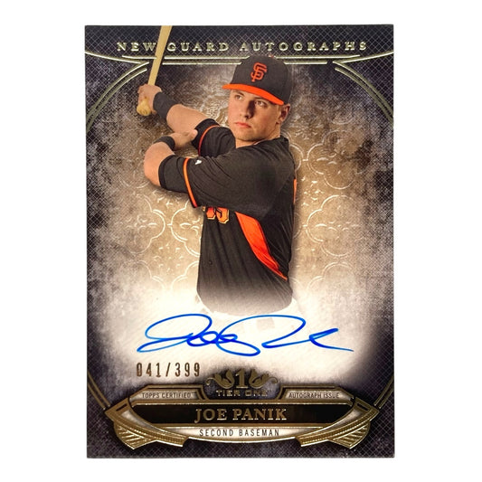 TOPPS MLBカード TIER ONE JOE PANIK GIANTS 041/399 #NGA-JPA 中古 IT2
