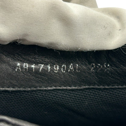 POOL SIDE プールサイド レザー ショートブーツ AR17190AL 22.5cm 靴 シューズ レディース ヒール 中古 W４