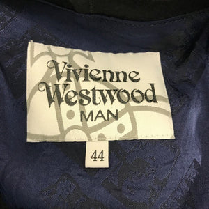 Vivienne Westwood ヴィヴィアンウエストウッド パーカー メンズ 秋冬 毛100％ ブラック 44サイズ WL-LP-85274 中古 M1