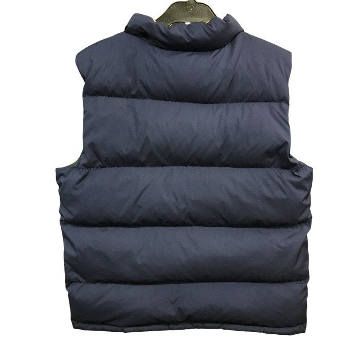 POLO RALPH LAUREN ラルフローレン ダウンベスト リバーシブル イエロー/ネイビー 160㎝ 中古 M1