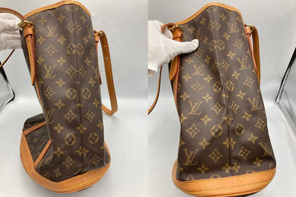 LOUIS VUITTON ルイヴィトン モノグラム バケットGM M42236 中古 D4