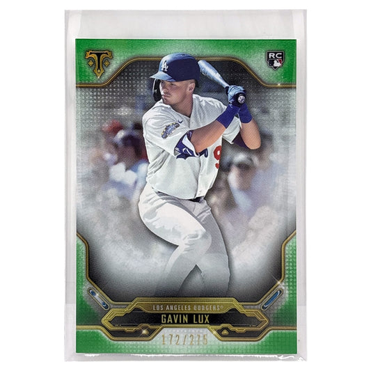 TOPPS MLBカード TRIPLE THREADS GAVIN LUX LOS ANGELES DODGERS /275 #48 中古 IT1
