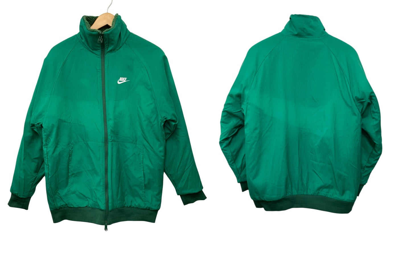 NIKE ナイキ ビッグスウッシュ リバーシブル ボアジャケット BQ6546-341 サイズM 中古 D4