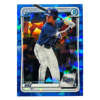 TOPPS MLBカード BOWMAN CHROME 1ST JHON DIAZ TAMPA BAY RAYS #BCP-30 中古 IT2